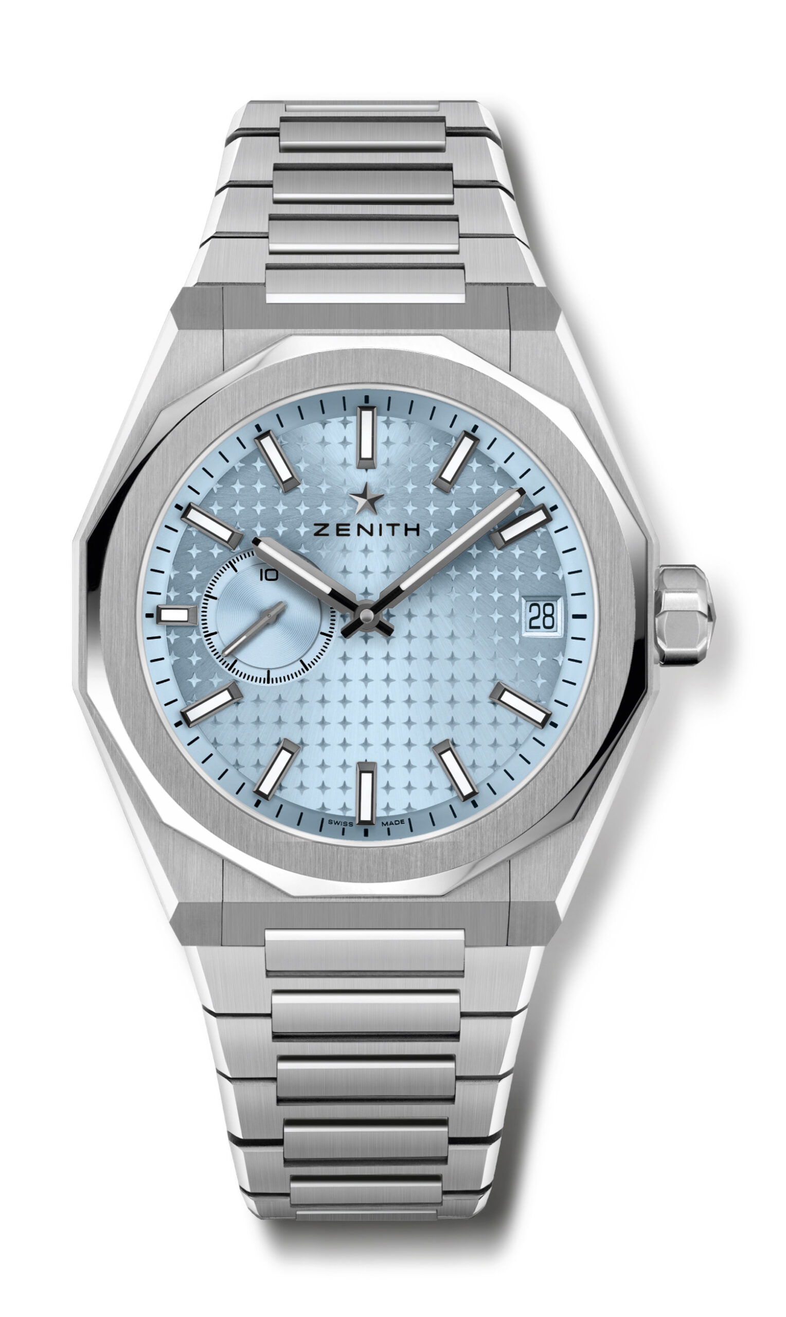 Zenith Defy Skyline Ice Blue Boutique Edition luxury timepiece - detailed view