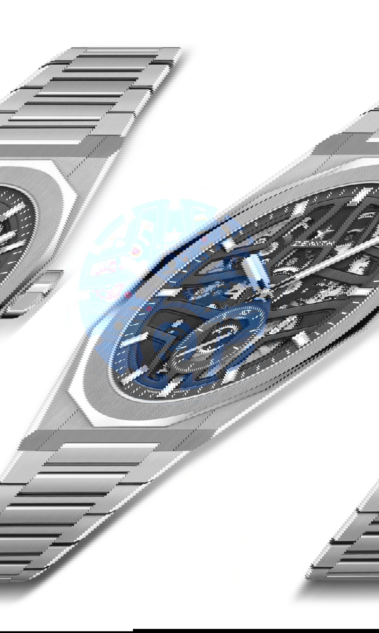 Zenith Defy Skyline Skeleton luxury timepiece - detailed view