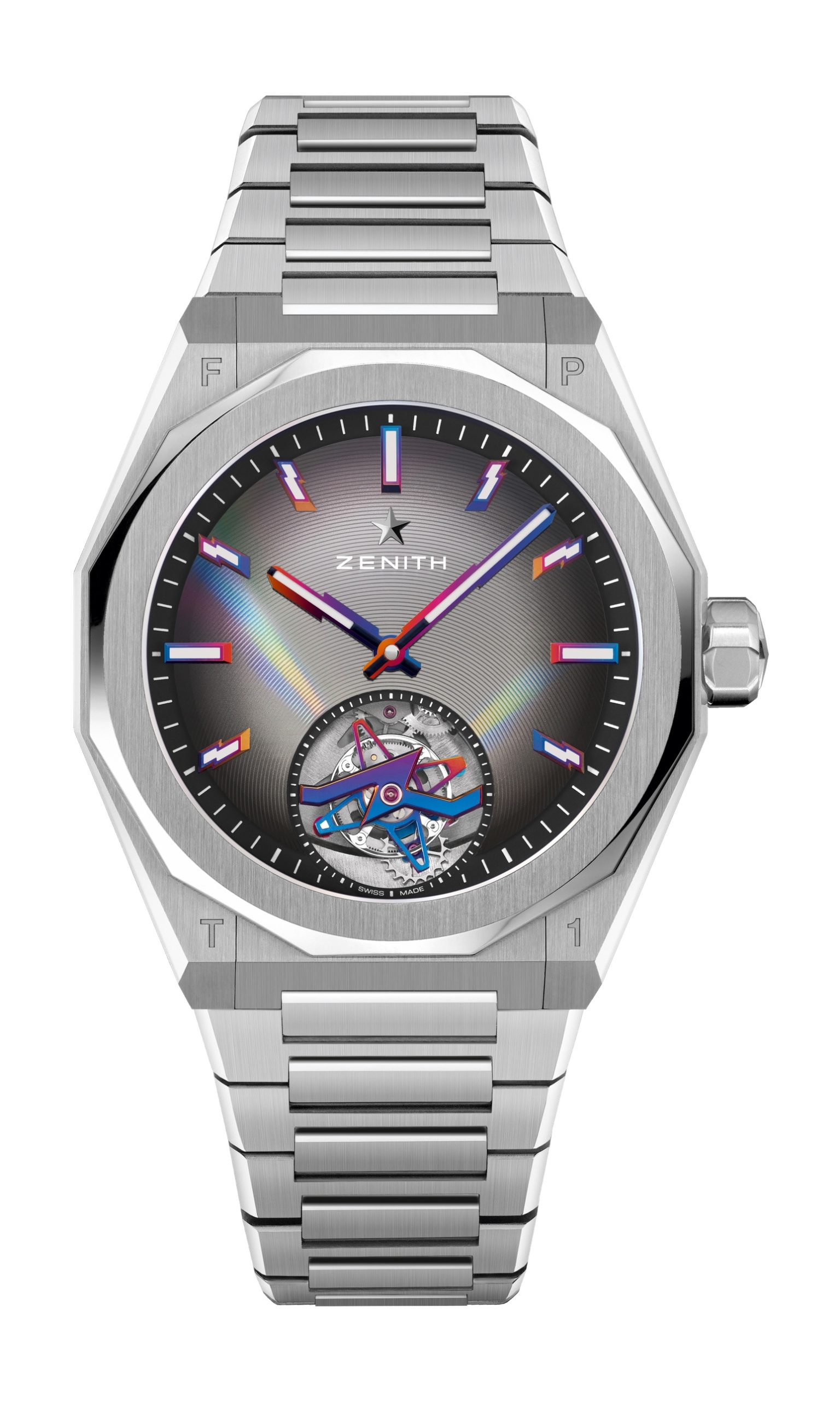 Zenith Defy Skyline Tourbillon 41 Felipe Pantone Edition luxury timepiece - detailed view