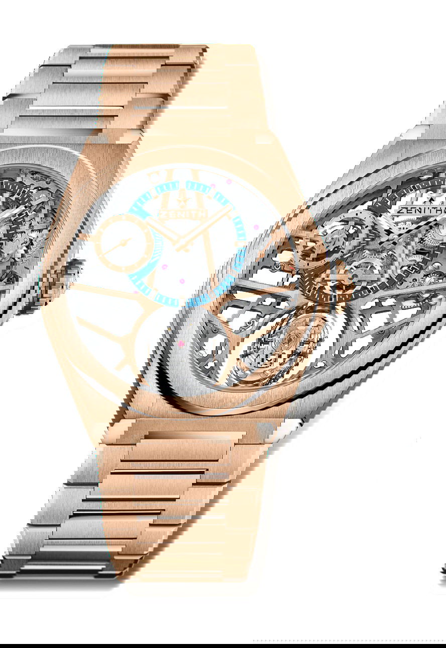 Zenith Defy Zero G luxury timepiece - detailed view