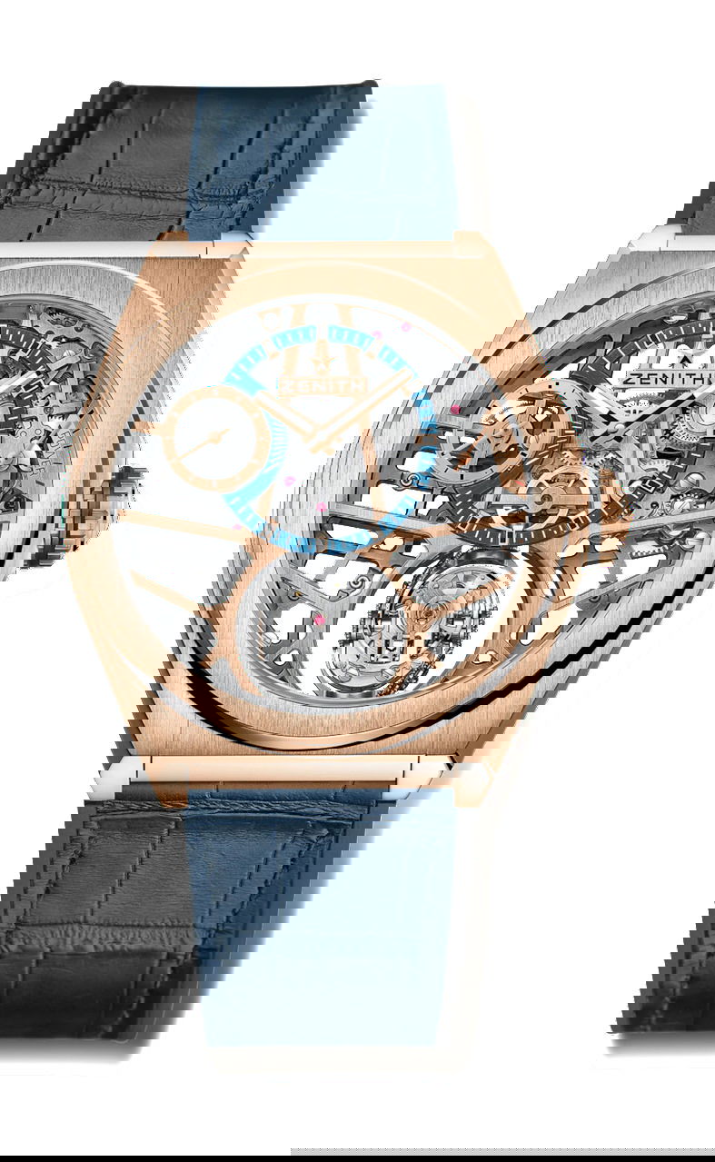 Zenith Defy Zero G luxury timepiece - detailed view