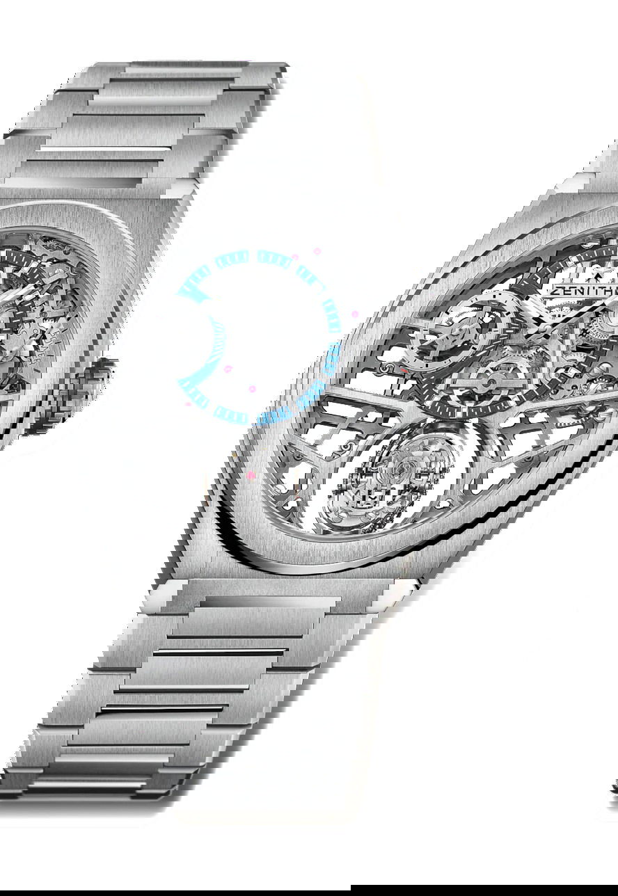 Zenith Defy Zero G luxury timepiece - detailed view