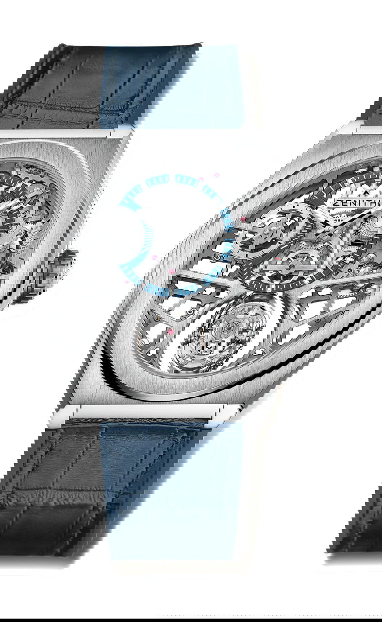 Zenith Defy Zero G luxury timepiece - detailed view