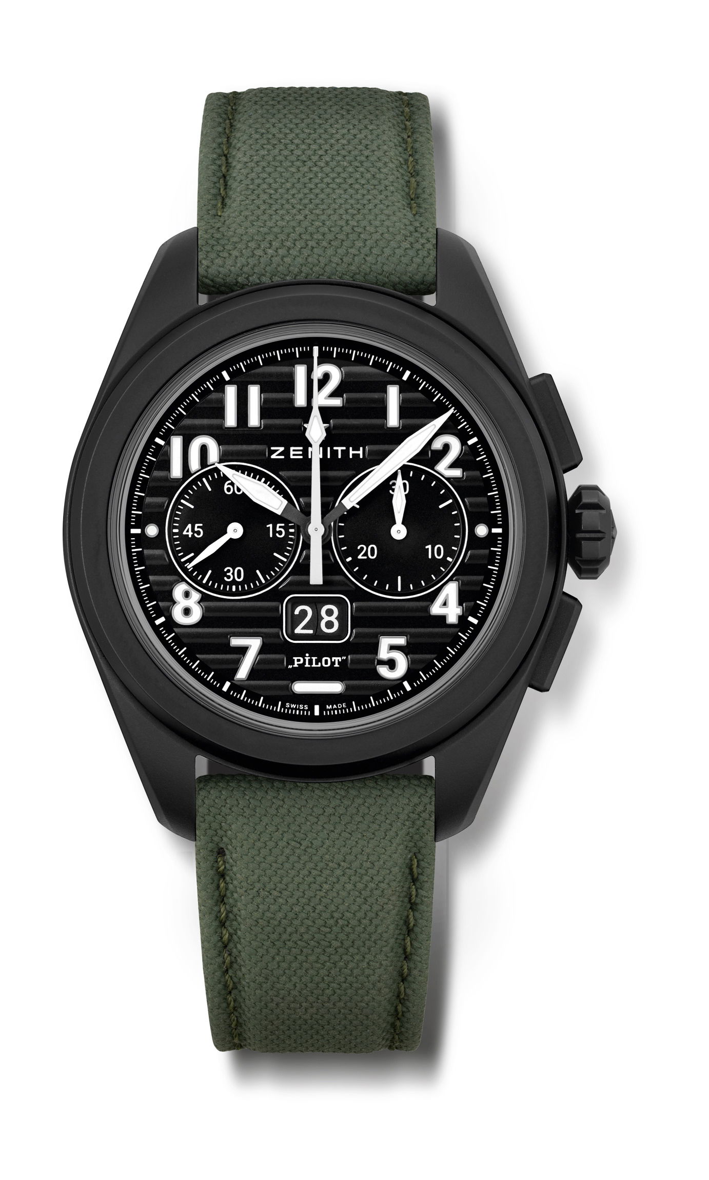 Zenith Pilot Big Date Flyback - View 2