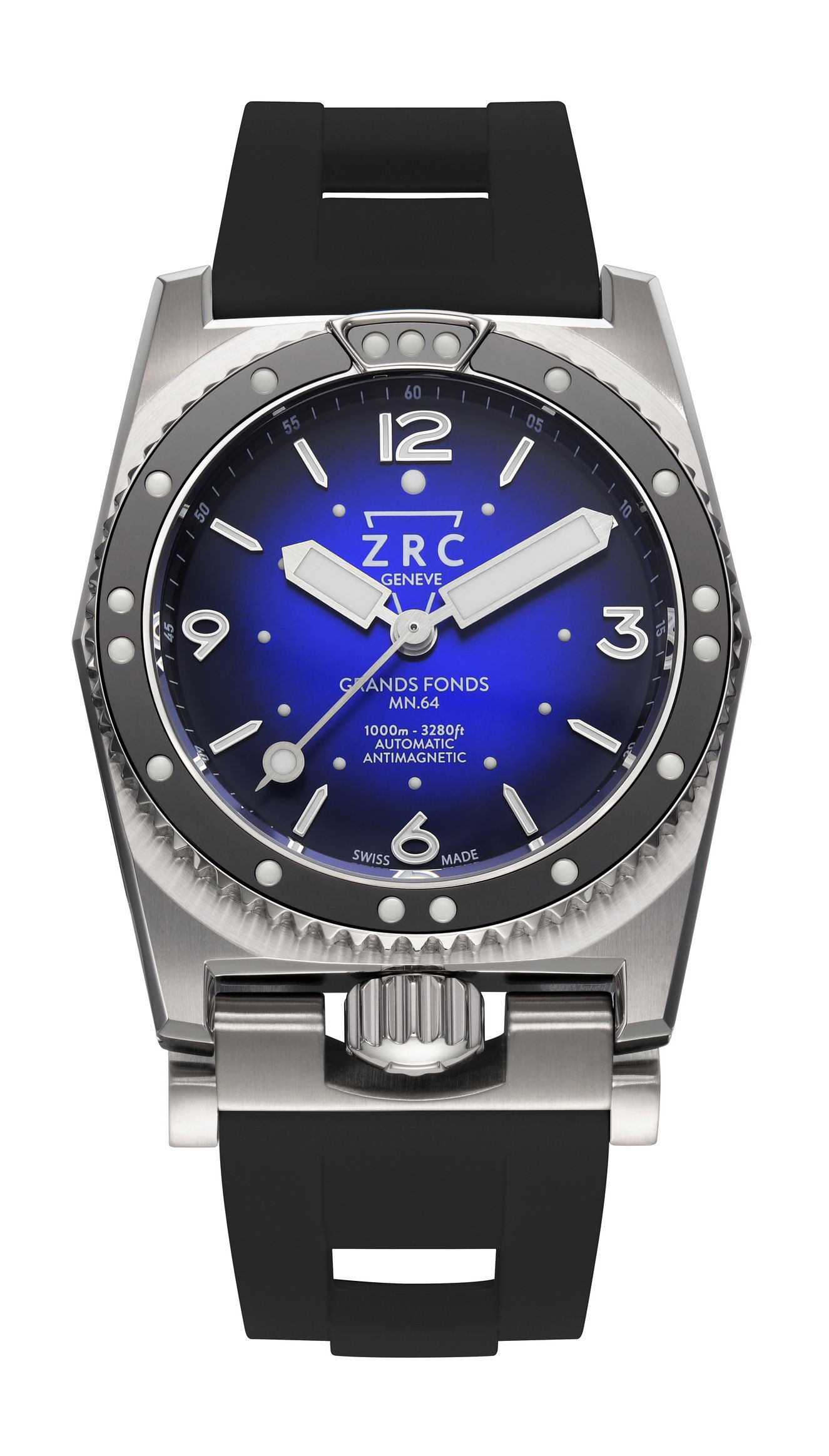 Zrc Grand Fonds Heterium Rubber watch